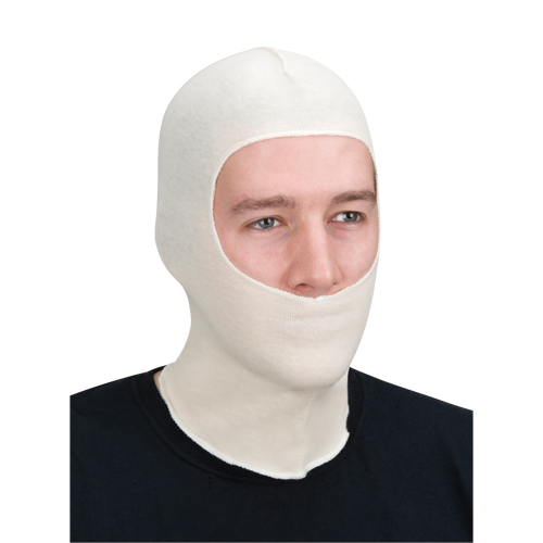 Passe-montagne pour vaporisation, Coton, Blanc Nuna Depot Inc.