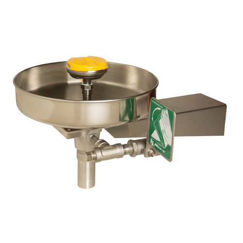 Eye/Face Wash Station, Wall-Mount Installation, Stainless Steel Bowl Nuna Depot Inc.