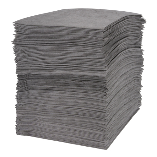 Premium Meltblown Sorbent Pads, Universal, 15" x 18", 30 gal. Absorbancy Nuna Depot Inc.
