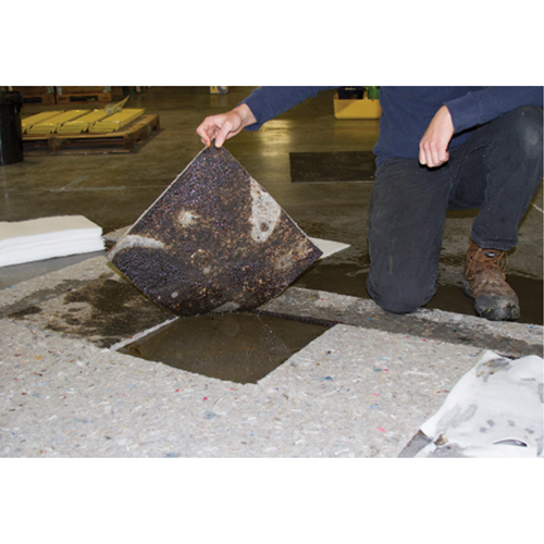 Tampons Husky Spilltration, Huile seulement, 16" x 16", 17,2 gal. d'absorption Nuna Depot Inc.