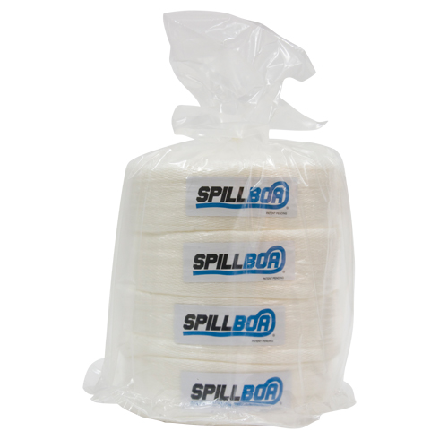 SpillBoa Bale, Oil Only, 25' L x 5" W, 28 gal. Absorbancy, 4 /Pack Nuna Depot Inc.