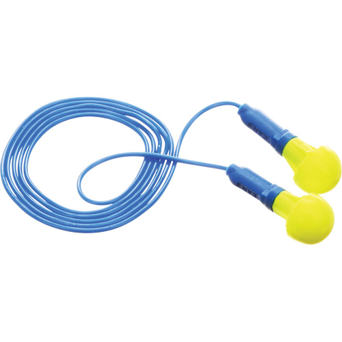 E-A-R Push-Ins Earplugs, Corded, Pair - Polybag, 28/23 dB NRR, One-Size Nuna Depot Inc.