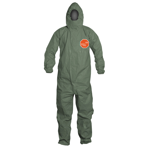 Tychem&reg; 2000 SFR Protective Coveralls, Small, Green Nuna Depot Inc.