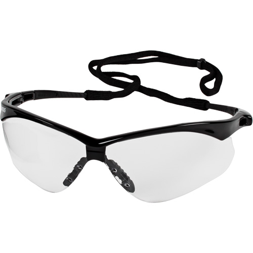 KleenGuard Nemesis Safety Glasses, Clear Lens, Anti-Scratch, ANSI Z87+/Meets/Exceeds CSA Z94.3 Nuna Depot Inc.