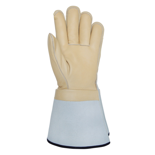 Gants pour monteur de ligne, Petit, Paume en Cuir fleur de vache Nuna Depot Inc.
