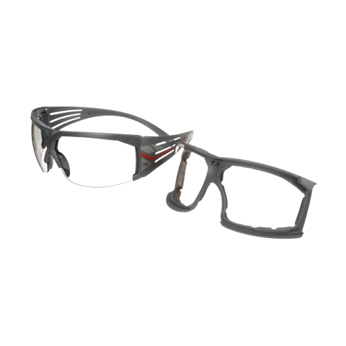 SecureFit 600 Series Safety Glasses with Gasket, Grey/Indoor/Outdoor Lens, Anti-Fog, ANSI Z87+/Meets/Exceeds CSA Z94.3 Nuna Depot Inc.