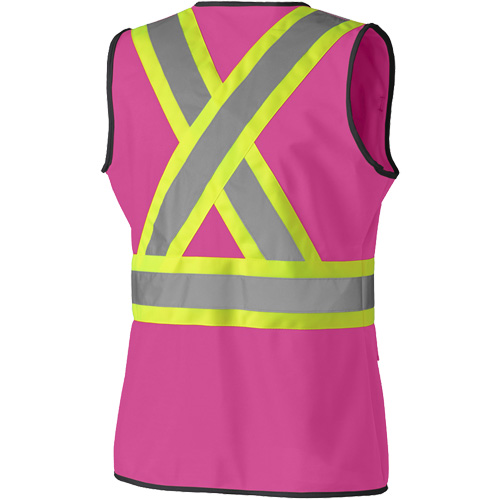 139PK Veste de s&eacute;curit&eacute; pour femme, Rose, T-petit, Polyester Nuna Depot Inc.