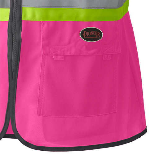 139PK Veste de s&eacute;curit&eacute; pour femme, Rose, T-petit, Polyester Nuna Depot Inc.