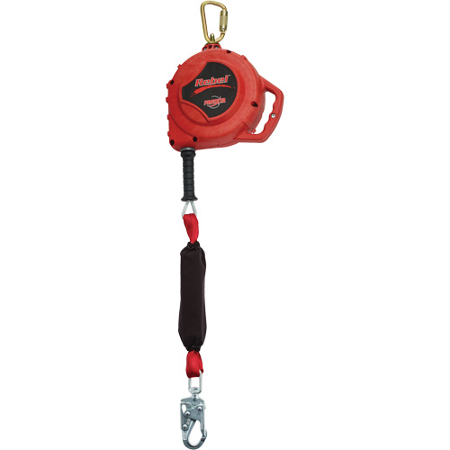 Rebel Self-Retracting Lifeline, 33', Galvanized Steel, Swivel Nuna Depot Inc.
