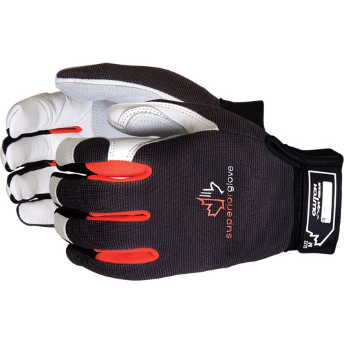 Gants de m&eacute;canicien ClutchGear, Paume Cuir fleur/Cuir refendu, Taille Petit Nuna Depot Inc.