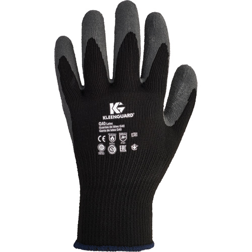 Gants polyvalents KleenGuard G40, 7/Petit, R&ecirc;vetement Latex de caoutchouc, Calibre 10, Enveloppe en Polyester/Coton Nuna Depot Inc.