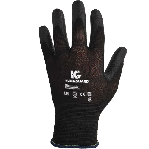 Gants polyvalents KleenGuard G40, 6/T-petit, R&ecirc;vetement Polyur&eacute;thane, Calibre 15, Enveloppe en Nylon Nuna Depot Inc.