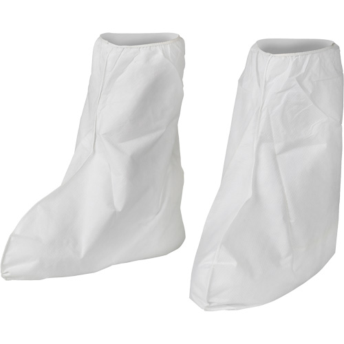 Couvre-botte jetable KleenGuard A40, Taille unique, Microporeux, Blanc Nuna Depot Inc.