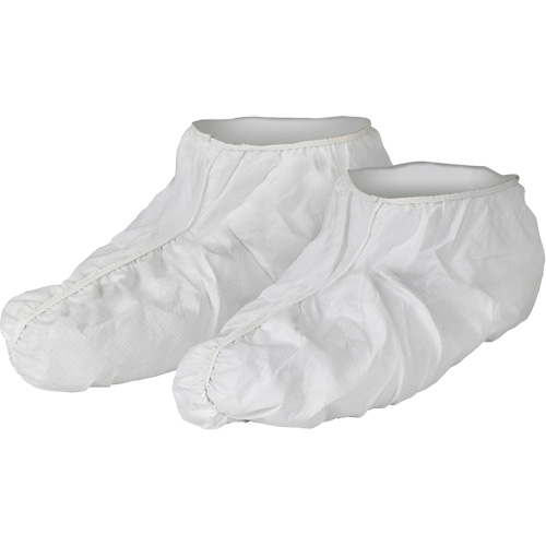 Couvre-chaussure KleenGuard A40, Taille unique, Microporeux, Blanc Nuna Depot Inc.