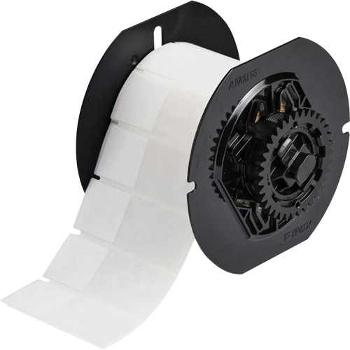 &eacute;tiquette autoplastifi&eacute;es pour fils et c&acirc;bles, Vinyle, 1" lo x 2,6" h, Incolore/blanc Nuna Depot Inc.