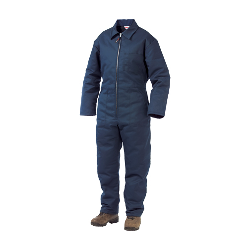 Lined Twill Coveralls, Men's, Navy Blue, Size Large Nuna Depot Inc.