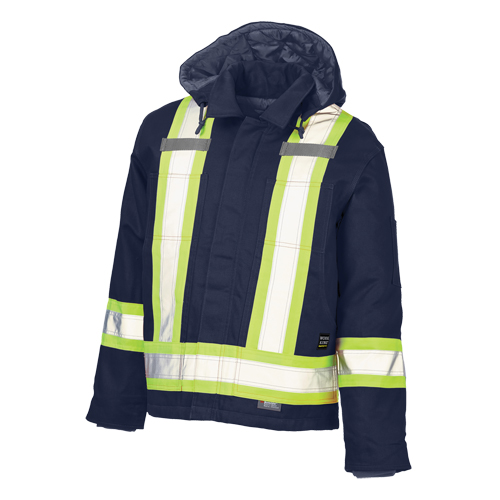 Manteau de s&eacute;curit&eacute;, Bleu marine, Grand Nuna Depot Inc.