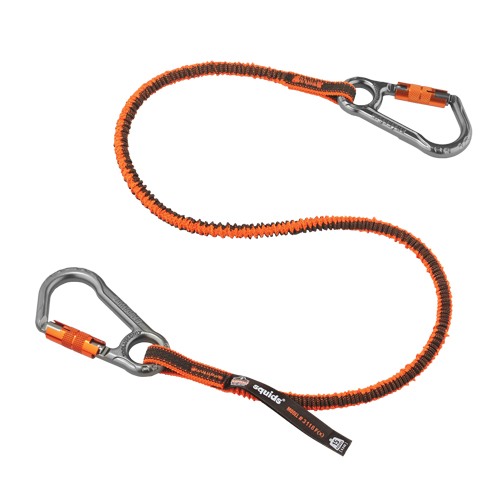 Longe porte-outils verrouillable Squids 3118F(x), Tendeur, Mousqueton double Nuna Depot Inc.