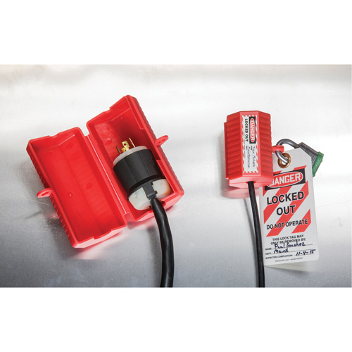 Dispositif de verrouillage Stopout StopPlug, Type Prise Nuna Depot Inc.