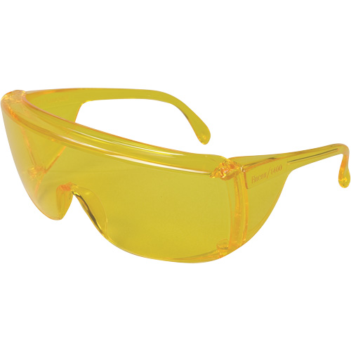 Lunettes de s&eacute;curit&eacute; s&eacute;rie 1400 Veratti Tuff Spec, Lentille Ambr&eacute;e, ANSI Z87+/R&eacute;pond ou surpasse la norme CSA Z94.3 Nuna Depot Inc.