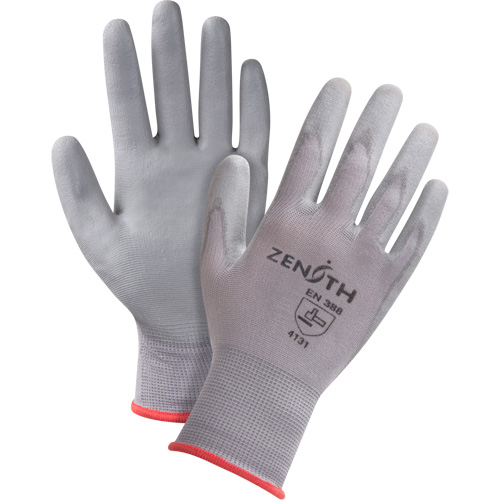 Gants en nylon enduits de polyur&eacute;thane sans DMF, 8/Moyen, R&ecirc;vetement Polyur&eacute;thane, Calibre 15, Enveloppe en Nylon Nuna Depot Inc.