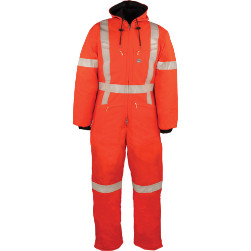 Reflective Insulated Coveralls, Small, Orange Nuna Depot Inc.