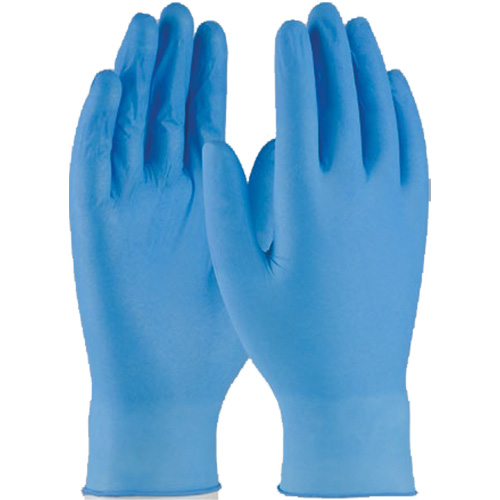 Disposable Gloves, Small, Nitrile, 4-mil, Powder-Free, Blue Nuna Depot Inc.