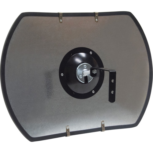 Roundtangular Convex Mirror with Bracket, 12" H x 18" W, Indoor/Outdoor Nuna Depot Inc.