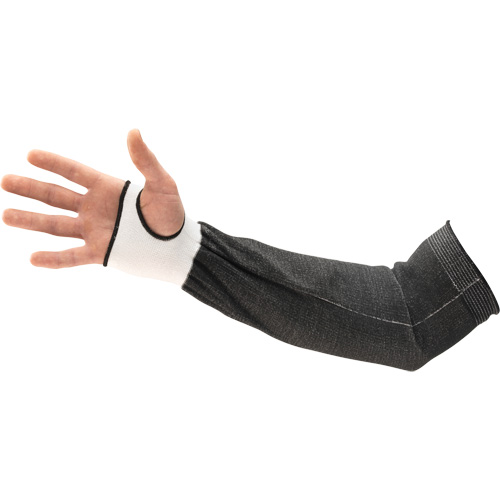 HyFlex&reg; Cut-Resistant Sleeve, HPPE, 12", ANSI/ISEA 105 Level 3, Black Nuna Depot Inc.