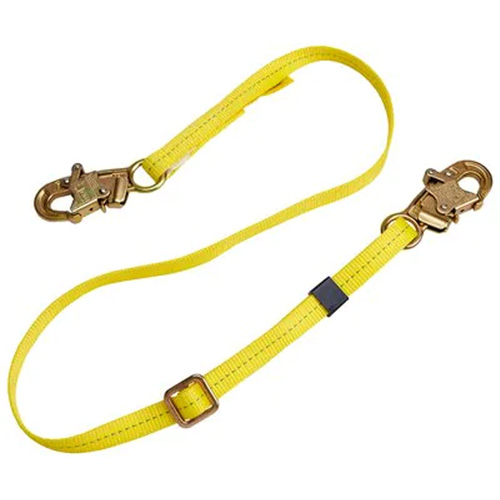 Longe de positionnement r&eacute;glable &agrave; sangle, 1 branches, 4', Classe CSA B, Polyester Nuna Depot Inc.