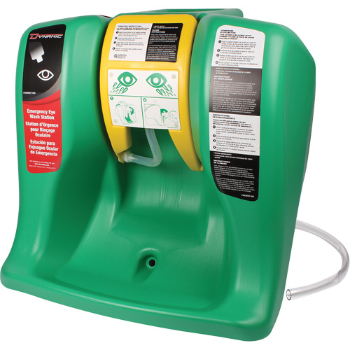Dynamic Eyewash Station, Gravity-Fed, 16 gal. Capacity, Meets ANSI Z358.1 Nuna Depot Inc.