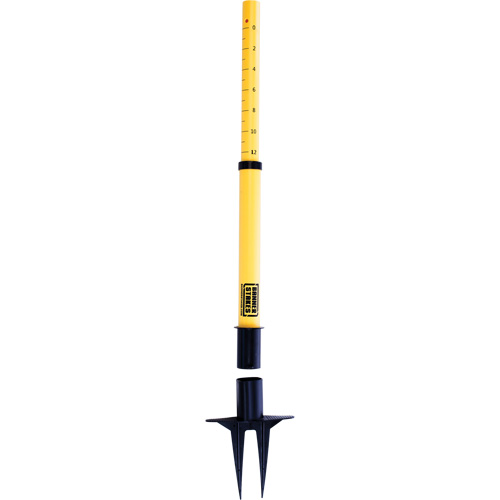 PLUS Barrier Post, 42" High, Yellow Nuna Depot Inc.
