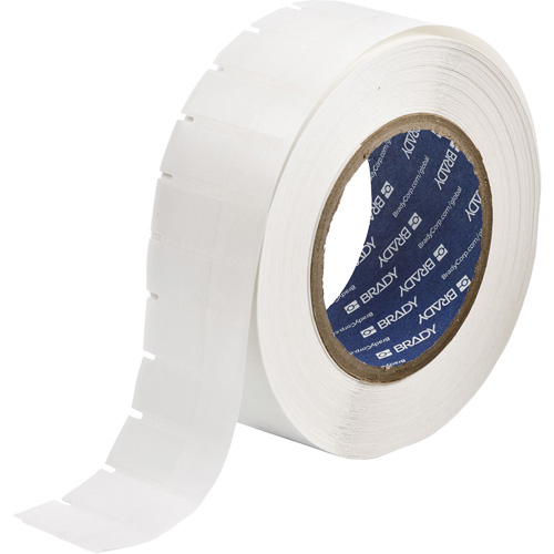 &eacute;tiquettes &agrave; transfert thermique B-461, Polyester, 0,6" lo x 1,625" h, Blanc Nuna Depot Inc.