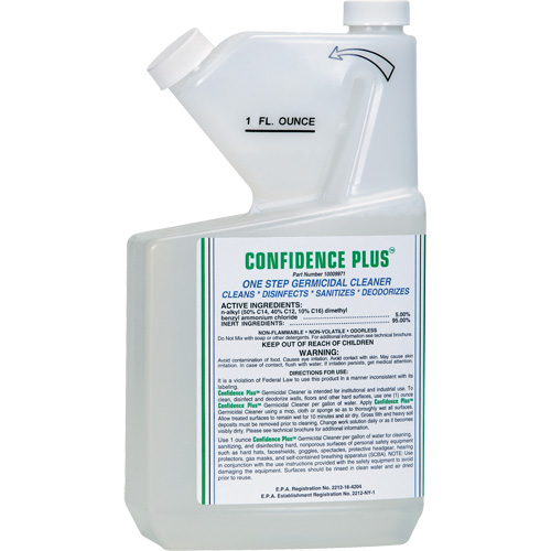 Nettoyant germicide pour respirateur Confidence Plus, Liquide Nuna Depot Inc.