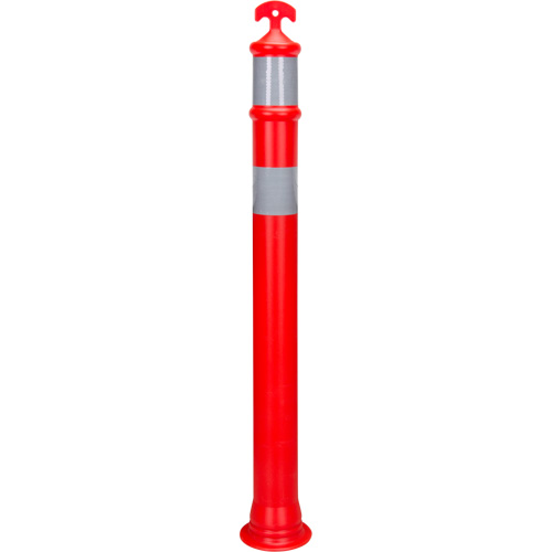 Poteau d&eacute;lin&eacute;ateur &agrave; visibilit&eacute; &eacute;lev&eacute;e &agrave; dessus en T, 42" h, Orange Nuna Depot Inc.