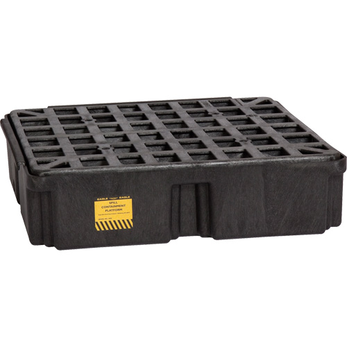 Plateforme de d&eacute;versement modulaire, Capacit&eacute; de d&eacute;versement 15 gal. US, 26" x 26,25" x 6,5" Nuna Depot Inc.