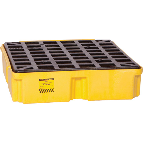 Modular Spill Platform, 15 US gal. Spill Capacity, 26" x 26.25" x 6.5" Nuna Depot Inc.