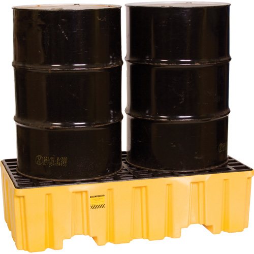Palette de confinement des d&eacute;versements, Capacit&eacute; de d&eacute;versement 66 gal. US, 26,25" x 51" x 13,75" Nuna Depot Inc.