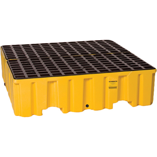 Palette de confinement des d&eacute;versements, Capacit&eacute; de d&eacute;versement 132 gal. US, 51" x 52,5" x 13,75" Nuna Depot Inc.