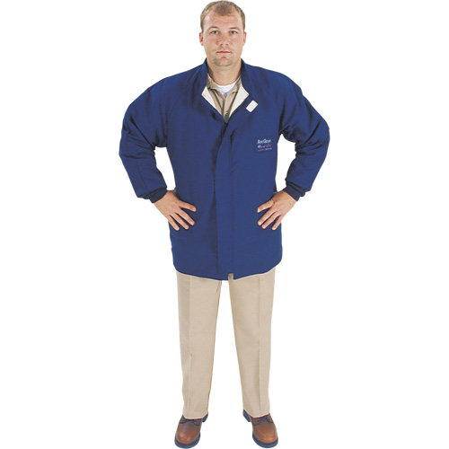 Arc Flash Jacket, Medium, Blue, 40 cal/cm² Nuna Depot Inc.