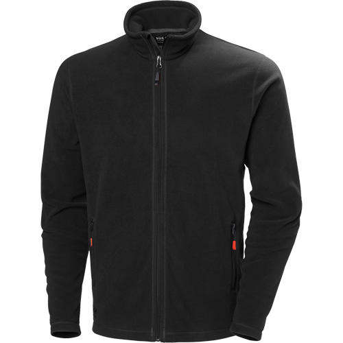 Fleece Jacket, Men's, 2X-Large, Black Nuna Depot Inc.
