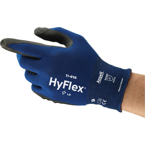 Gants HyFlex 11-816, 6, R&ecirc;vetement Mousse de nitrile, Calibre 18, Enveloppe en Nylon/Spand Nuna Depot Inc.