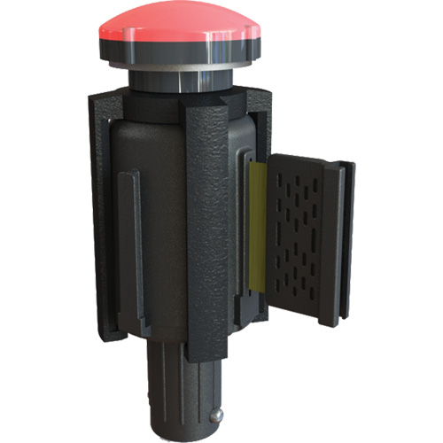 PLUS Barrier System Strobe Light Bracket & Red Strobe Light, Black Nuna Depot Inc.