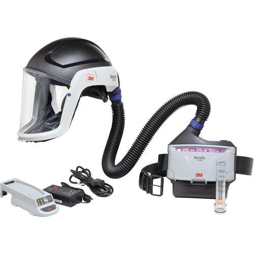 Versaflo Heavy Industry PAPR Kit, Headcover & Faceshield, Lithium-Ion Battery Nuna Depot Inc.