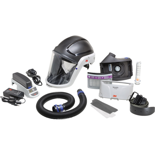 Versaflo Heavy Industry PAPR Kit, Headcover & Faceshield, Lithium-Ion Battery Nuna Depot Inc.