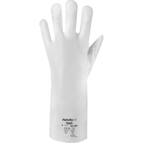 Gants r&eacute;sistants aux produits chimiques ALPHATEC 02-100, Taille 11, 15,0" lo, PEHP, 2,4 mils Nuna Depot Inc.