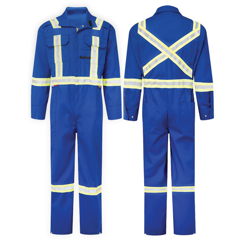 Combinaison de luxe 6 oz Nomex Essential, Taille 34, Bleu royal Nuna Depot Inc.