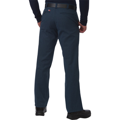 Westex UltraSoft&reg; Low Rise Work Pants, 28, x 36, Navy Blue, 12.4 cal/cm2 Nuna Depot Inc.
