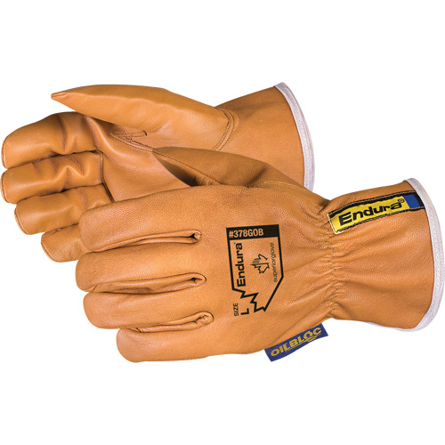 Gants de conducteur Oilbloc Endura, T-Grand, Paume en Cuir fleur de ch&egrave;vre Nuna Depot Inc.