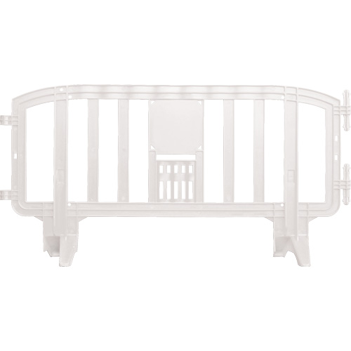 Barricade Movit, Emboîtables, 78" lo x 39" h, Blanc Nuna Depot Inc.